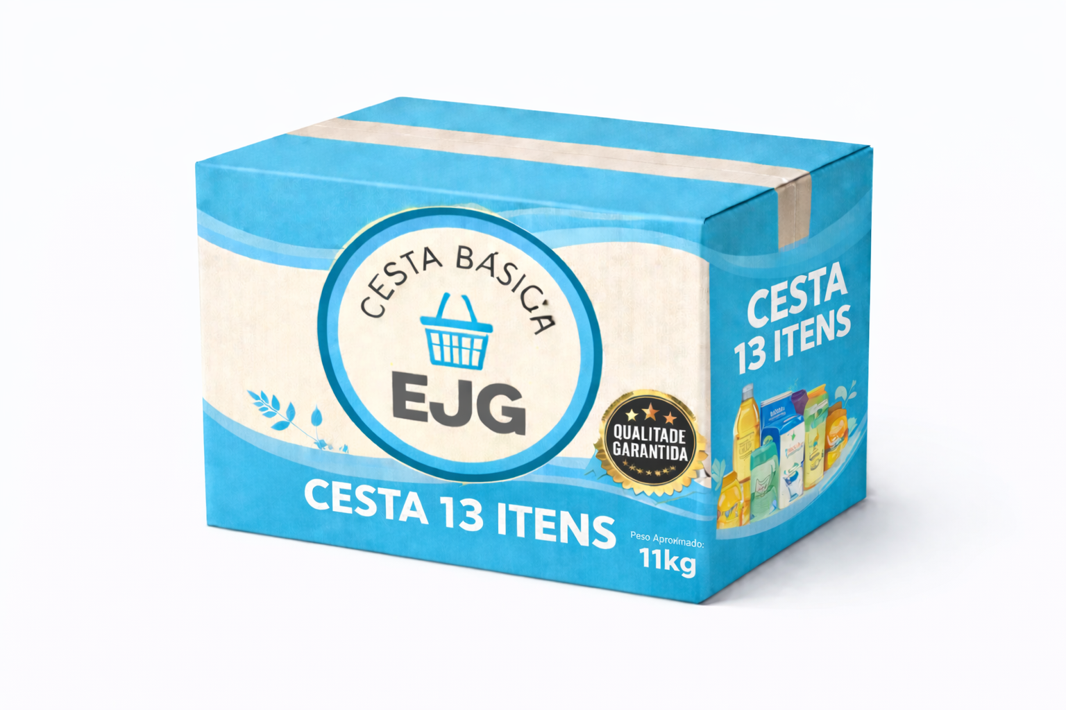 CESTA FAMILIA DOAÇÃO KIT 3