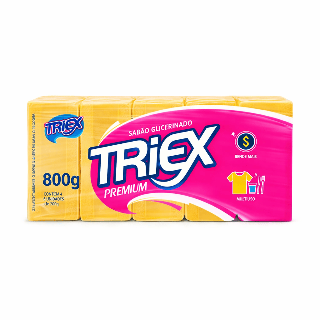 SABÃO TRIEX PREMIUM 800G C/5