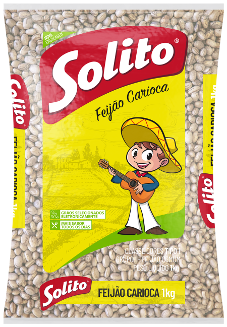 FEIJÃO CARIOCA SOLITO GOURMET 1KG 