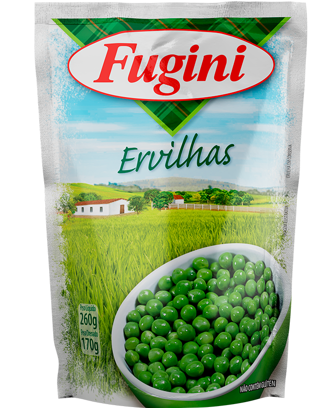 ERVILHA EM CONSERVA FUGINI SACHÊ 170G