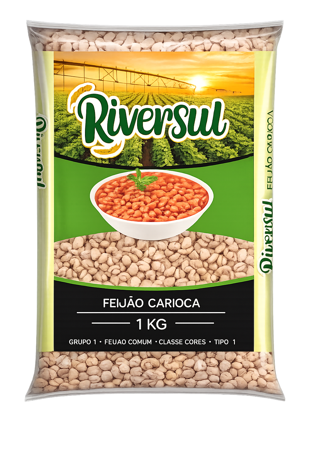 FEIJÃO CARIOCA RIVERSUL 1KG 