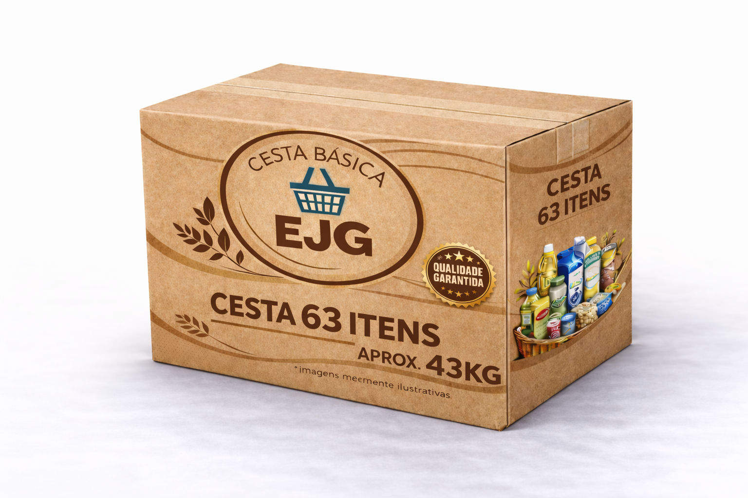 CESTA FAMILIA PREMIUN C/ KIT LIMPEZA