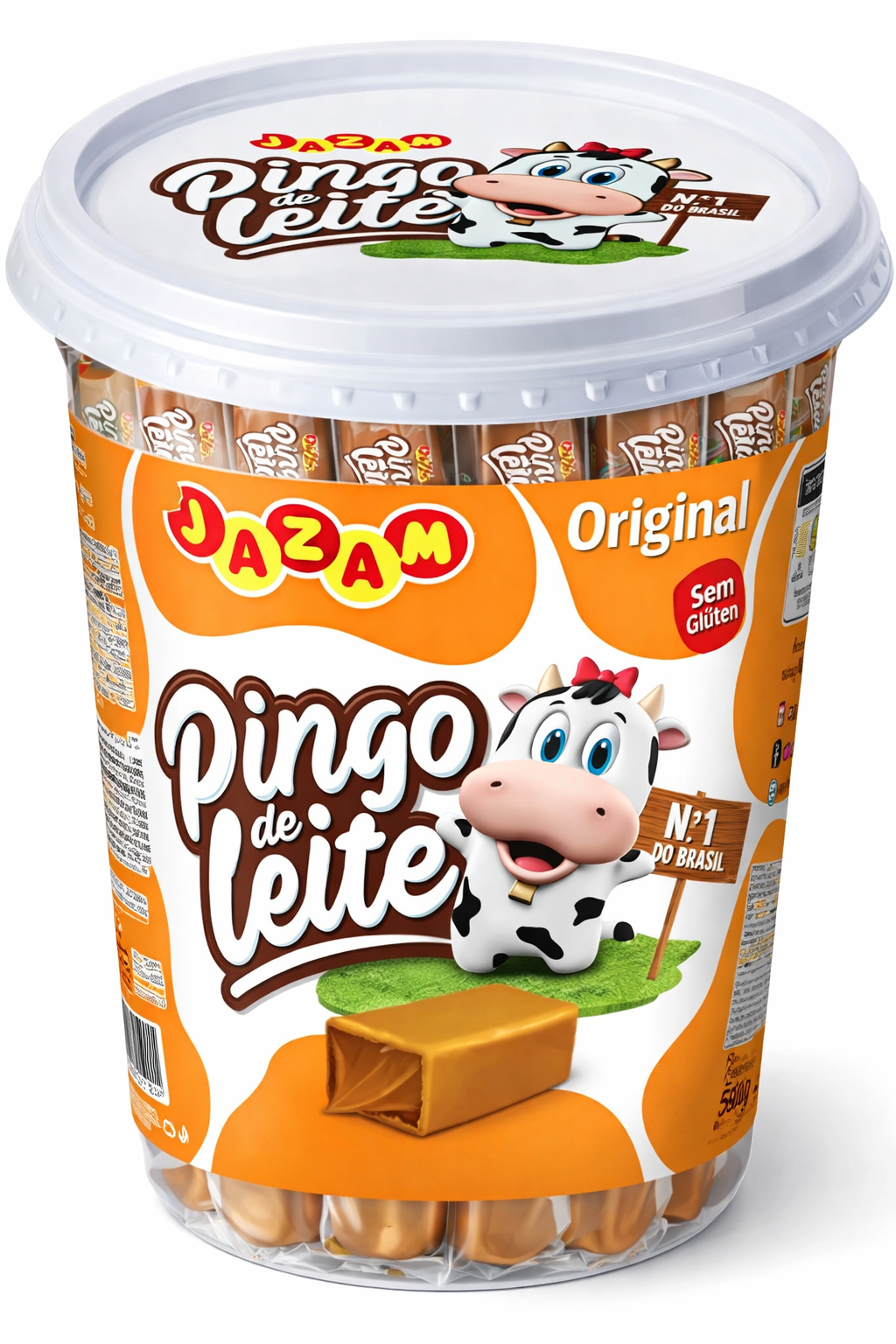 PINGO DE LEITE JAZAM 500G