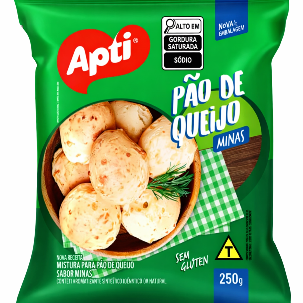 MISTURA PARA PÃO DE QUEIJO MINAS APTI 250G 