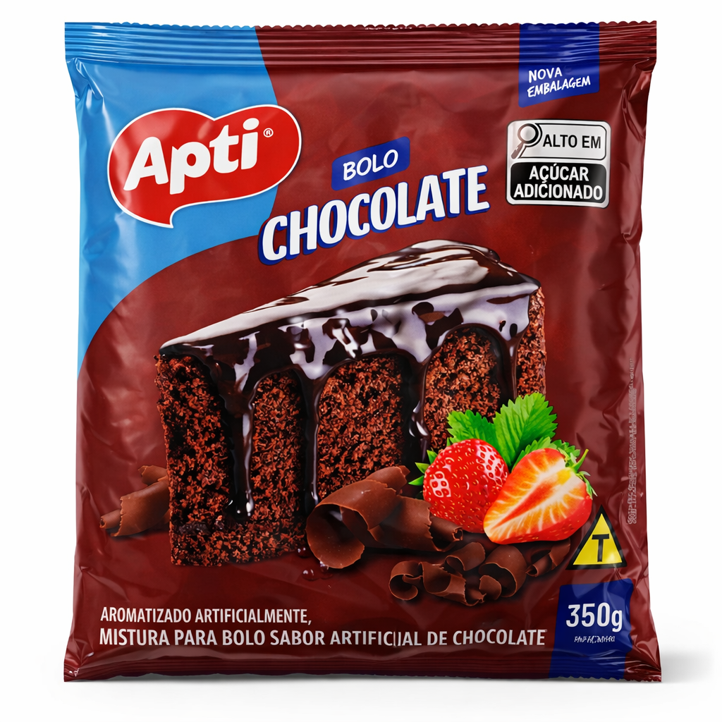 MISTURA PARA BOLO DE CHOCOLATE 300G APTI