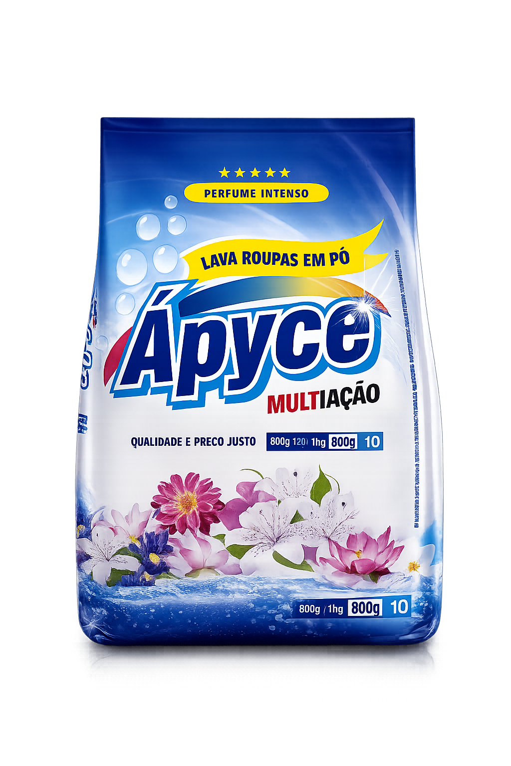 Sabão em pó Multiação 800g Apyce